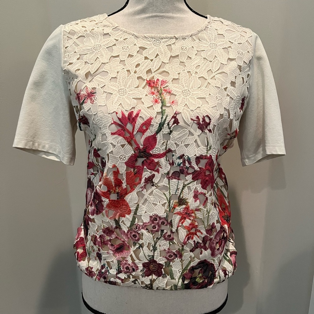 Anthropologie Sunday in Brooklyn Floral Top Sz Small